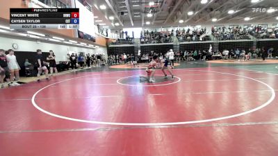 138 lbs Champ. Round 1 - Vincent White, Big Red Wrestling Club vs Caysen Taylor, CSTC