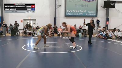 82 lbs Rr Rnd 1 - Katherine Hammersmith, MPOWER Girls Wrestling Club - W vs Kayli Morris, CT Whale - W