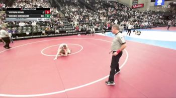 5A 190 lbs Semifinal - Bodee Burnham, Box Elder vs Hyrum King, Spanish Fork