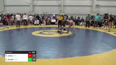 120 lbs Round 5 - Tatumn Jones, Metro All-Stars vs Casen Snyder, Team Gotcha