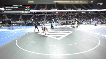 132 lbs Cons. Semi - Sofia Guadagna, Sweet Home-6 vs Jada Lee, Monroe Woodbury-9
