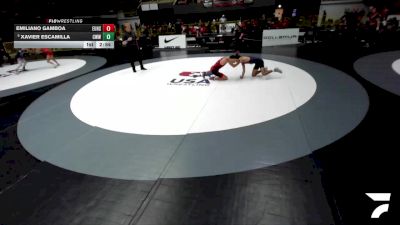 Cons. Round 4 - Emiliano Gamboa, Exeter Union High School Wrestling vs Xavier Escamilla, Cali Warriors Wrestling