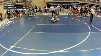 78 lbs Cons. Rd Of 32 - Colt Pennington, Payson Lions Wrestling Club vs Tripp Johnson, South Sevier