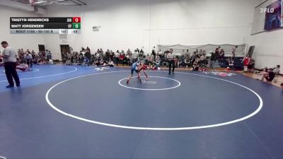 95-100 B Round 3 - Tristyn Hendricks, Johnson Junior High vs Matt Jorgensen, CY Middle School