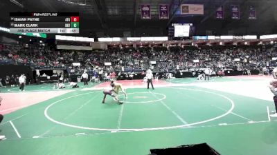 122 lbs 3rd Place Match - Mark Clark, BKV1 vs Isaiah Payne, ATGA