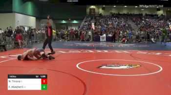 Match - Nolan Throne, Il vs Frank Abacherli, Ca