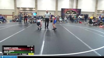 80 lbs Cons. Round 3 - Huck Green, Grindhouse vs Barrett Casteel, Higher Calling Wrestling Club