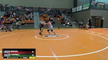 287 lbs Round 2 - Dalton Campbell, Sparkman vs Jaylyn Grissom, Hartselle