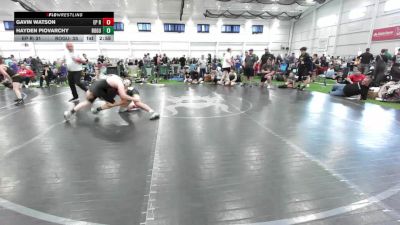 140 lbs Quarterfinal - Gavin Watson, EP Rattlers-EL vs Hayden Piovarchy, Rogue Wrestling Club-EL