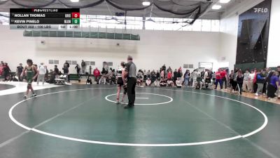 106 lbs Consi Of 4 - Nollan Thomas, Griswold/Wheeler vs Kevin Pinelo, New London