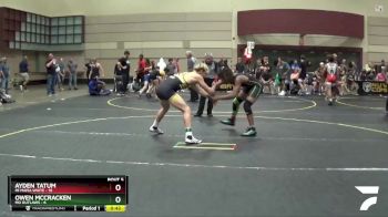 145 lbs Semis & 1st Wrestleback (8 Team) - Owen McCracken, MO Outlaws vs Ayden Tatum, Mi Mafia White