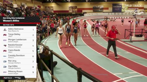 Women's 800m, Prelims 3