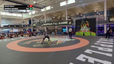 138 lbs Cons. Round 7 - Maddux Nauman, Pursuit Wrestling vs David Crilly, Unattached