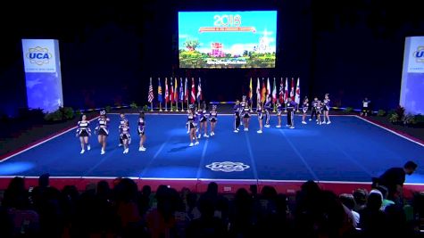 Regio Cheer All Stars (Mexico) - Orbits [2018 L2 Senior Small D2 Day 1] UCA International All Star Cheerleading Championship