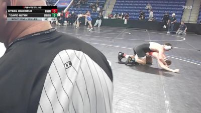 175 lbs Consi Of 32 #2 - Kyran Jolicoeur, Manchester Memorial vs David Glynn, Lynnfield/N.Reading