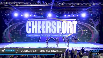 Zodiacs Extreme All Stars - Electra [2020 Senior XSmall 6 Division A Day 1] 2020 CHEERSPORT National Cheerleading Championship