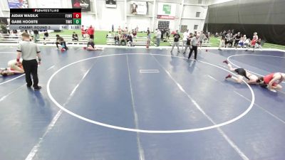 JR BOYS HARD LUCK - 157-162.2 Champ. Round 3 - Aidan Wasilk, Forest Lake Wrestling Club vs Gabe Hooste, Team Idaho Wrestling Club