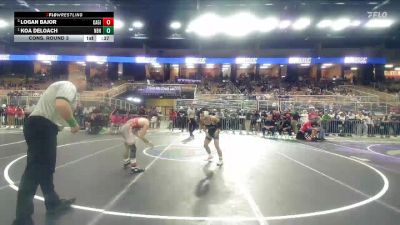 113 1A Cons. Round 3 - Logan Bajor, Cardinal Gibbons vs Koa Deloach, North Bay Haven