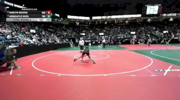 116 lbs Cons. Round 3 - Kaelyn Moore, WRN2 vs Abbigayle Noel, PWCA