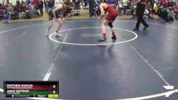 116 lbs Champ. Round 2 - Aiden Geetings, Titan Pipeline vs Matthew Kovicak, Western Region Affiliated