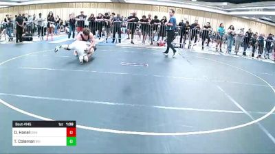 165 lbs Round Of 128 - Diesel Hanel, Grindhouse WC vs Travis Coleman, 951 Wc