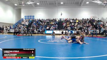 138 lbs 7th Place Match - Gavyn Shaner, Oxford High School vs Christian Steele, St Martin