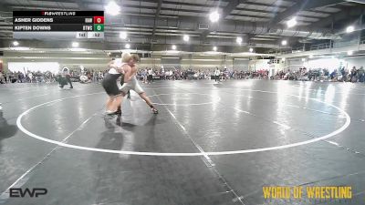 135 lbs Consi Of 32 #2 - Asher Giddens, Raw Wrestling Club vs Kipten Downs, BTWC