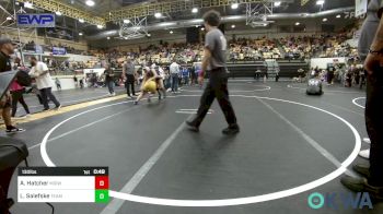 130 lbs Rr Rnd 4 - Allison Hatcher, Midwest City Bombers Youth Wrestling Club vs Lanay Salefske, Team Choctaw