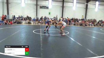 157 lbs Prelims - Joe Leavitt, Ponca City Wildcat vs Alonzo Lopez, Ruthless Crew