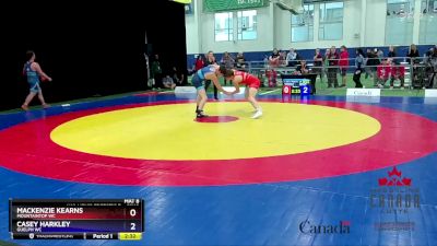 65kg Cons. Round 4 - Mackenzie Kearns, Mountaintop WC vs Casey Harkley, Guelph WC