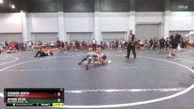 67 lbs Round 1 (10 Team) - Zander Smith, Indiana Outlaws vs Ryker Byrd, Oklahoma Elite