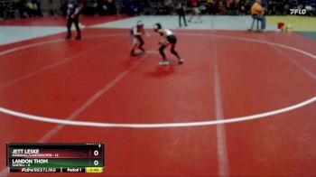 60 lbs Finals (8 Team) - Landon Thom, Sartell vs Jett Leske, Marshall/Lakeview/RTR
