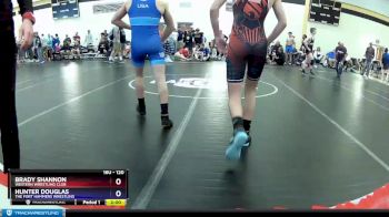 120 lbs Champ. Round 2 - Brady Shannon, Western Wrestling Club vs Hunter Douglas, The Fort Hammers Wrestling