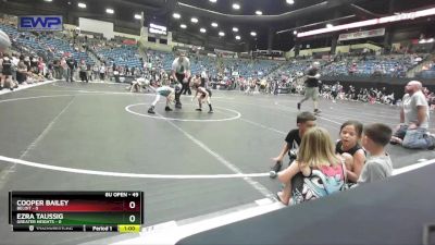 49 lbs Semifinal - Ezra Taussig, Greater Heights vs Cooper Bailey, Beloit