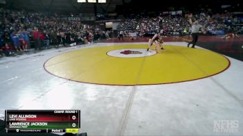 4A 150 lbs Champ. Round 1 - Levi Allinson, Lake Stevens vs Lawrence Jackson, Gonzaga Prep