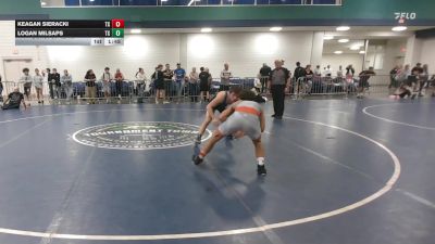 144 lbs Consi Of 32 #2 - Keagan Sieracki, TX vs Logan Milsaps, TX