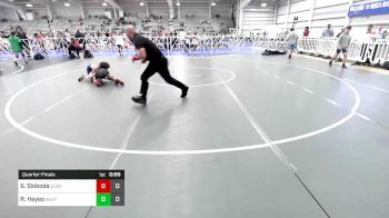 106 lbs Quarterfinal - Santino Sloboda, Quest School Of Wrestling Gold vs Rocco Hayes, Team Shutt