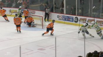 London's Braidy Wassilyn Scores On Nasty Backhand Shot From In Tight