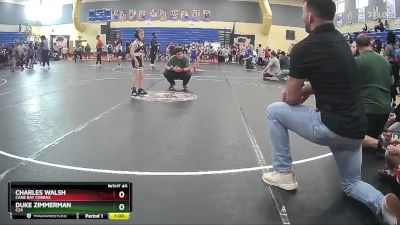 50 lbs Round 3 - Charles Walsh, Cane Bay Cobras vs Duke Zimmerman, C2X