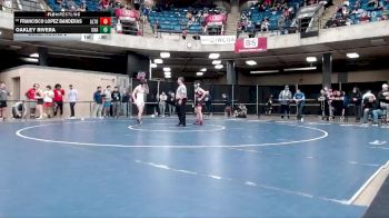 138 lbs Cons. Round 2 - Francisco Lopez Banderas, Unattached vs Oakley Rivera, Unattached