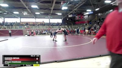 215 lbs Semifinal - Ethan Maikranz, Castle vs Hudson Bryan, Northview