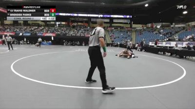 165 lbs Cons. Round 3 - 13 Travis Waldner, Montana State - Northern vs Brenden Parks, Missouri Valley