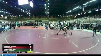 120 lbs Cons. Round 6 - Nathan Wood, Point Pleasant vs Evan Martinez, Osceola (Kissimmee)
