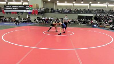 175 lbs Round Of 16 - Cooper Theriault-Dinielli, Plainville vs Enrique Perez, Notre Dame-West Haven
