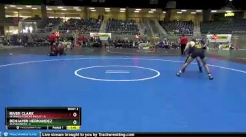 120 lbs Round 1 (6 Team) - River Clark, 4A Baker/Powder Valley vs Benjamin Hernandez, 4A Philomath