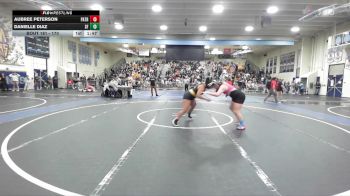 170 lbs Champ. Round 1 - Aubree Peterson, Patriot vs Danielle Diaz, Santa Fe