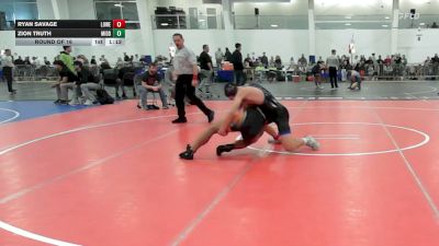 169 lbs Round Of 16 - Ryan Savage, Lowell vs Zion Truth, Middlebury
