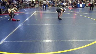 78 lbs Consy 2 - Dexx Daman, Quaker Valley vs Brantley Dunham, Lake Catholic W.C.