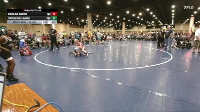 75+80 Round 5 - Declan Smith, Titletown Wrestling Academy vs Tatum De Lange, PWC