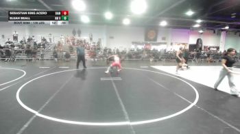 138 lbs Round Of 16 - Sebastian King Acero, Diamondbacks vs Elijah Beall, NM Royalty